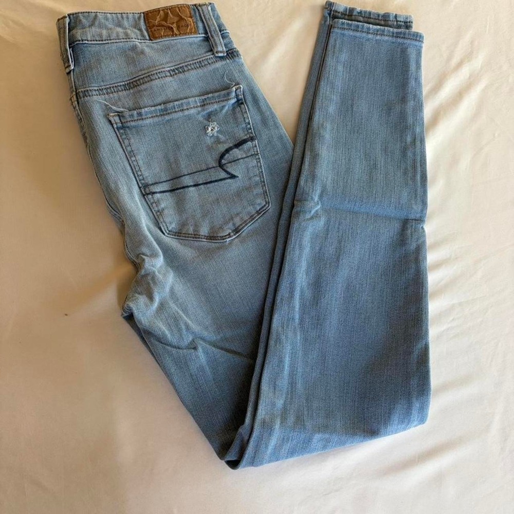 American Eagle Outfitters The Dream Jean in light blue